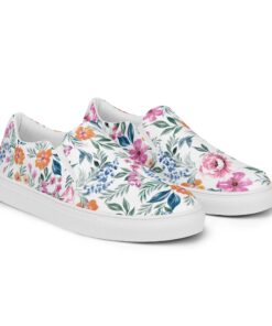Flower Print Women's Slip-On Mo35