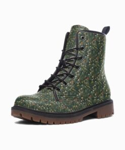 Mushroom Cottagecore Pattern Boots Mo22