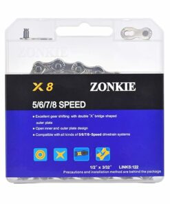 Speed Bike Chain 1/2 x 3/32 Inch 122 Links MO1