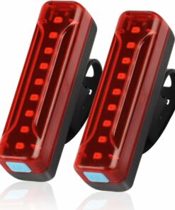 USB Rechargeable Bike Tail Light 2 Pack MO27